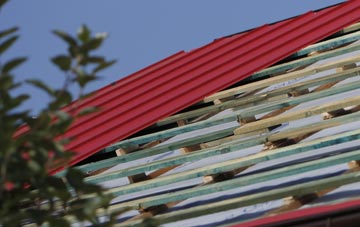 Hest Bank corrugated roofing costs